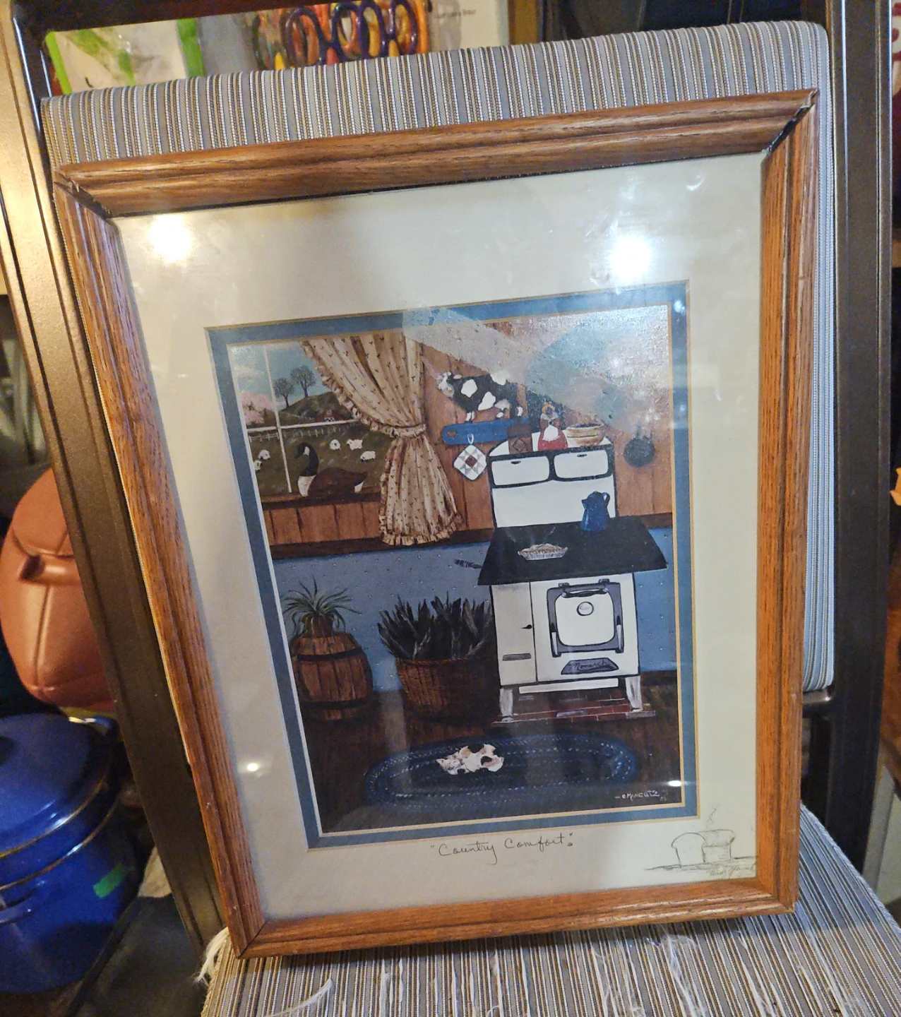 Framed Art Print "Country Comfort"