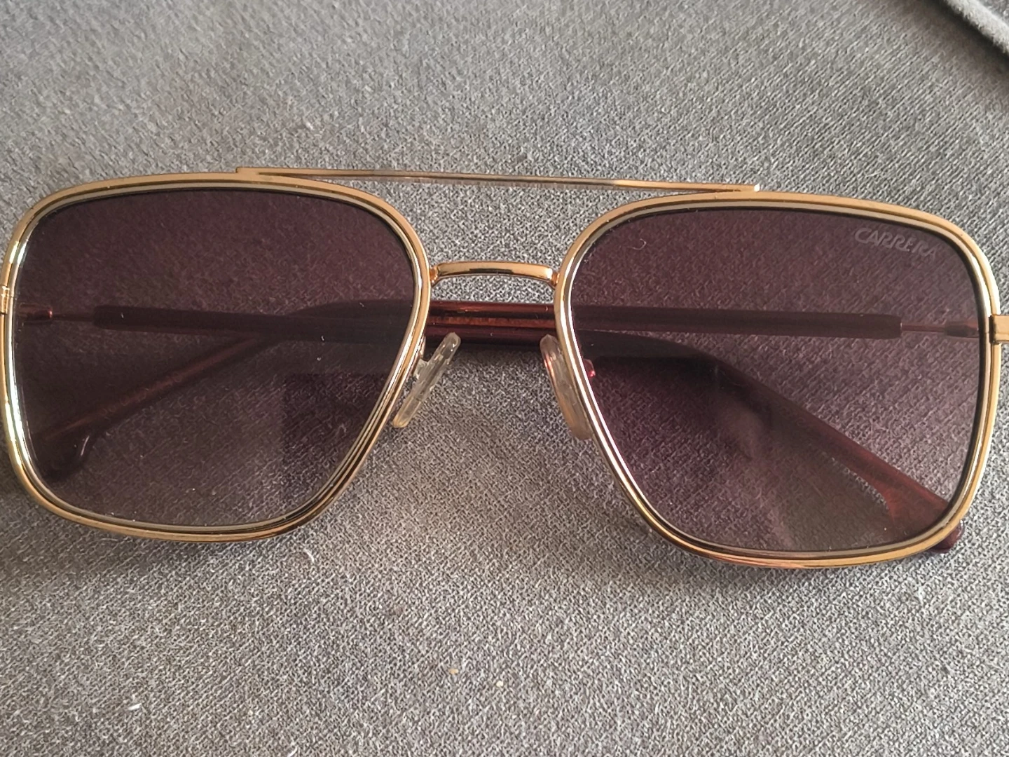 Carrera Aviator Sunglasses Gold Frame