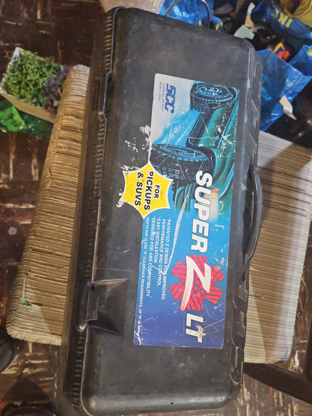 SCC Super Z LT Tire Chains for Pickups & SUVs