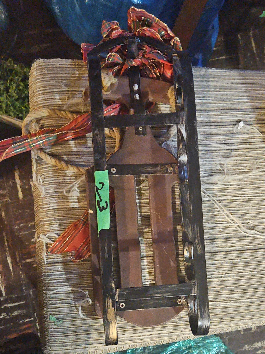 Decorative Wooden Sled