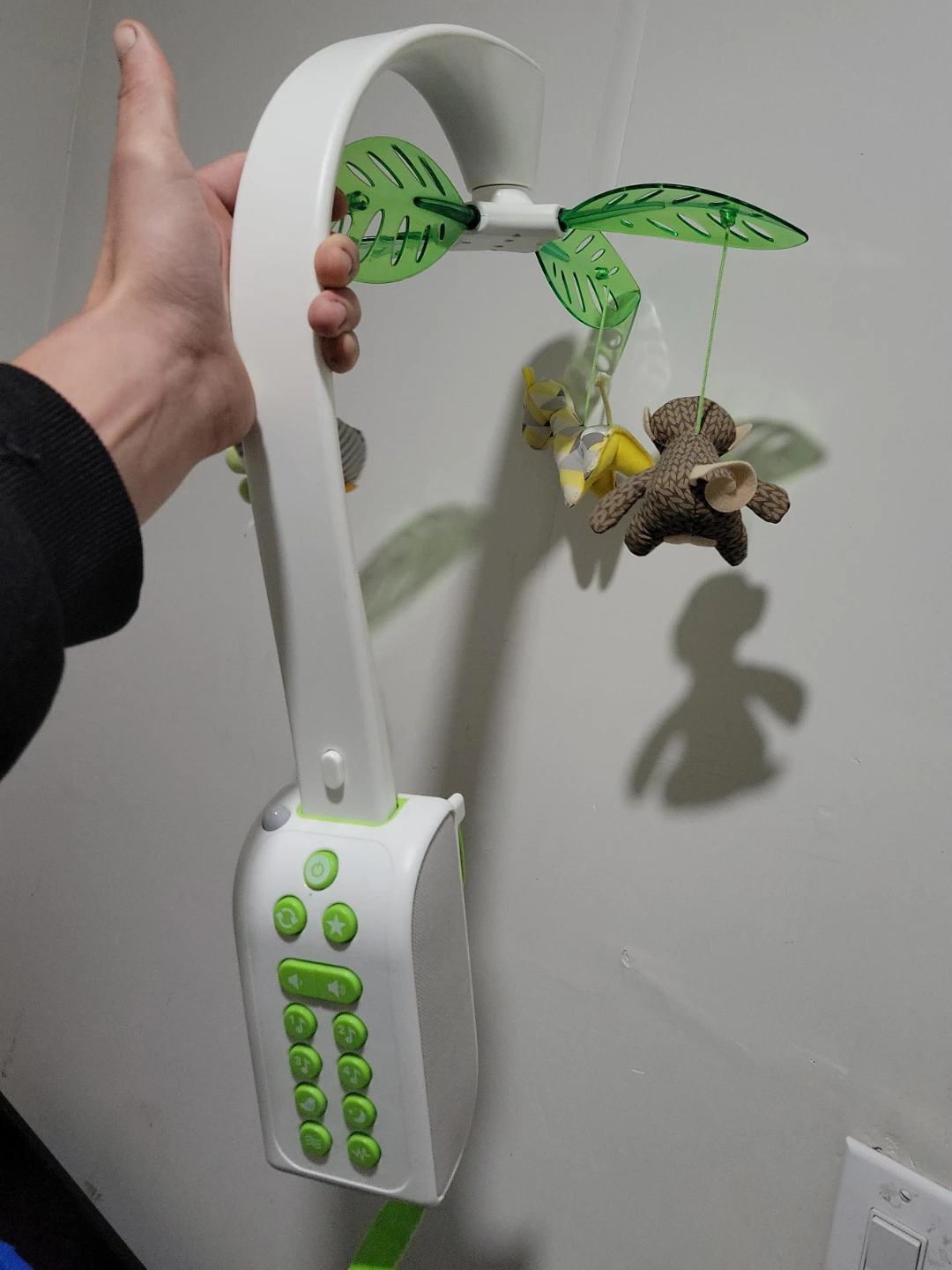 Baby Crib Mobile with Music and Lights