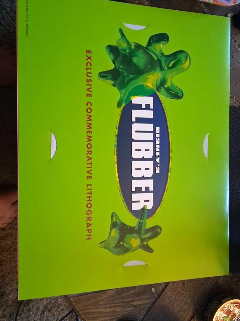 Disney's Flubber Exclusive Commemorative Lenticular Lithograph