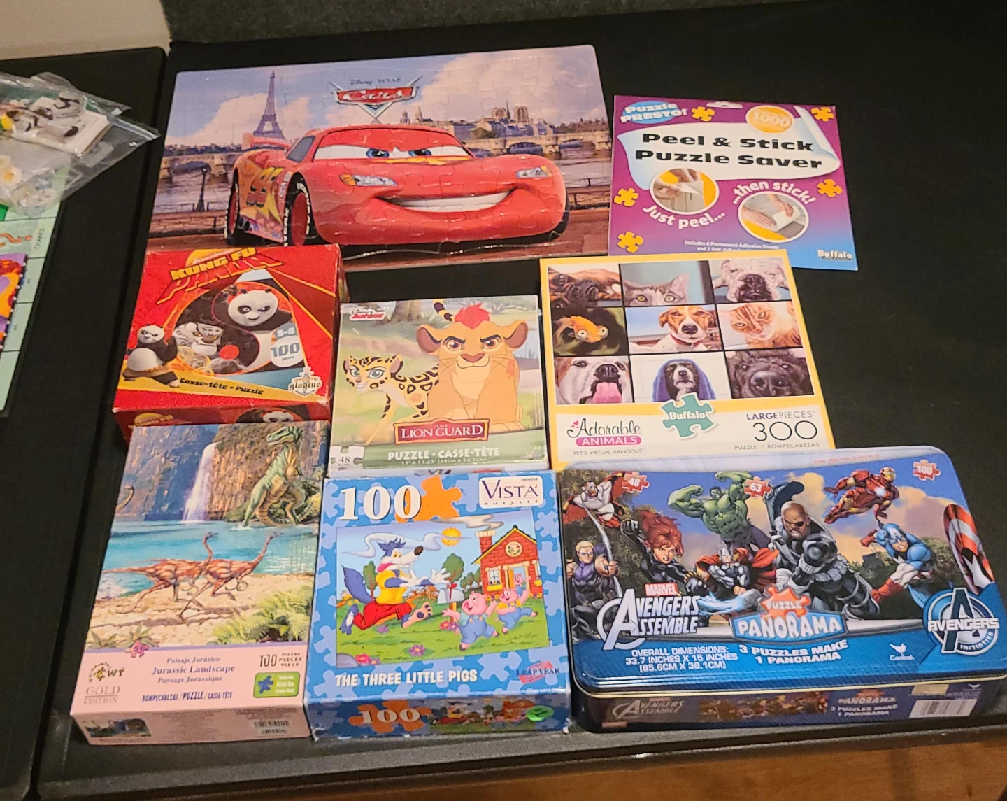 Disney, Kung Fu Panda, Lion Guard, Avengers, and more Puzzles