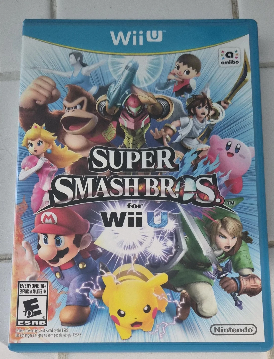 Super Smash Bros. for Wii U Nintendo Game Disc