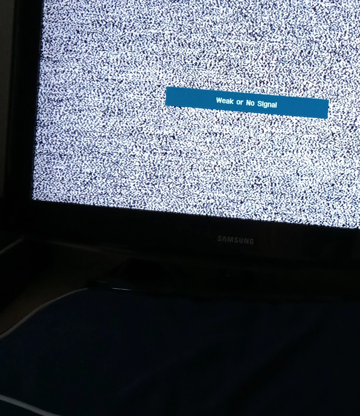 Samsung TV - Weak or No Signal