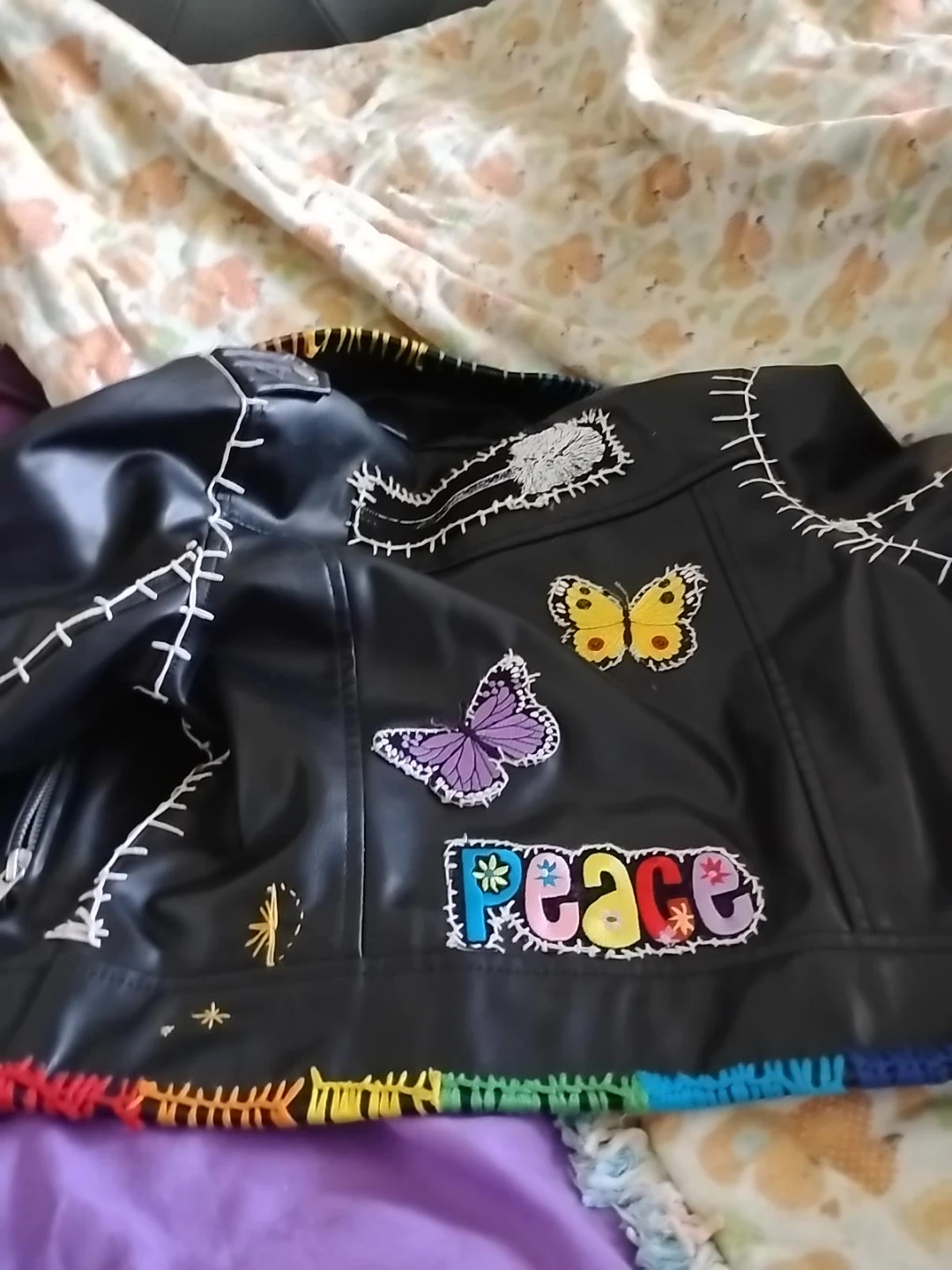 Leather Bomber J