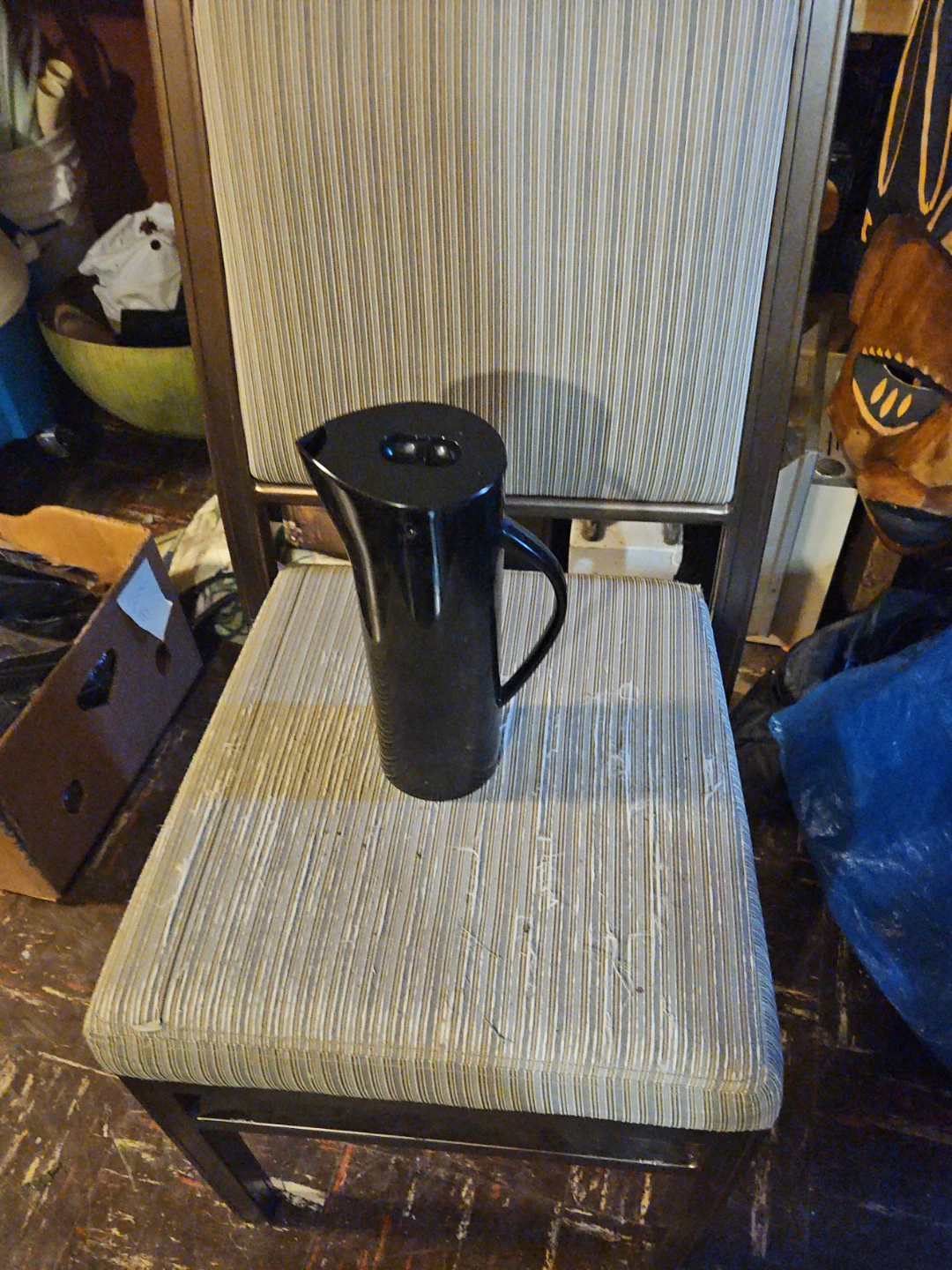 Black Thermal Carafe Pitcher