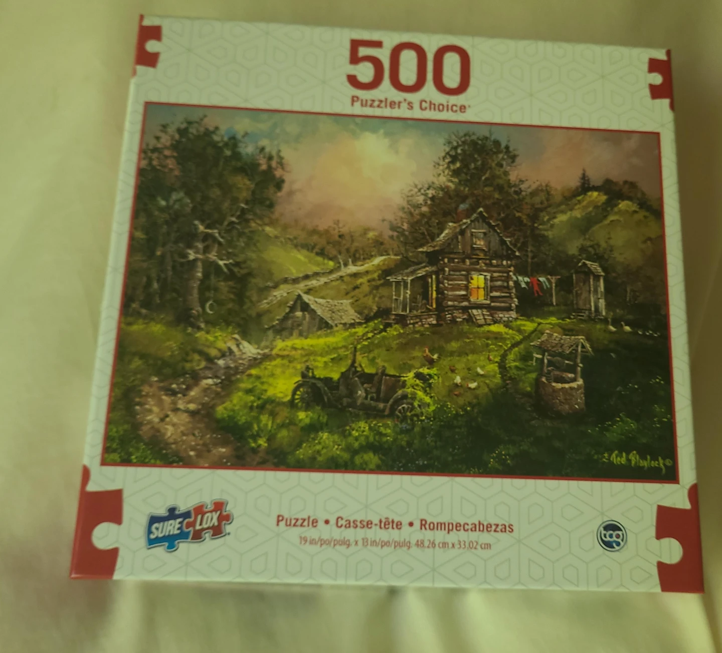 500 Piece Puzzler's Choice Jigsaw Puzzle - photo 2