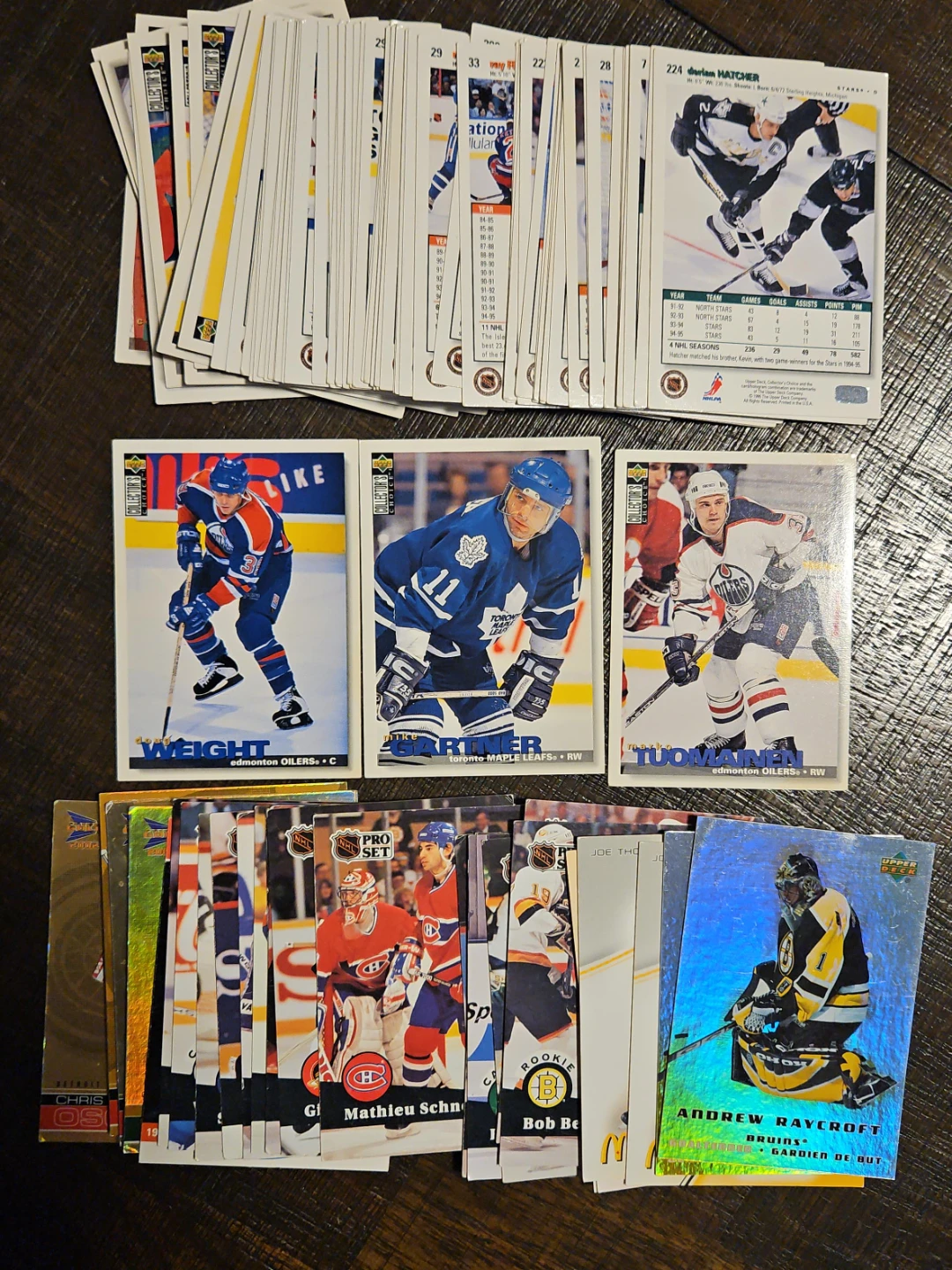 Collection of NHL Hockey Cards