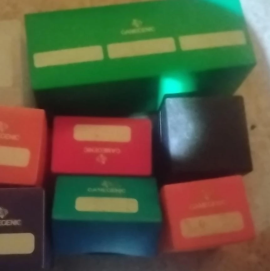 Gamegenic Card Storage Boxes Lot
