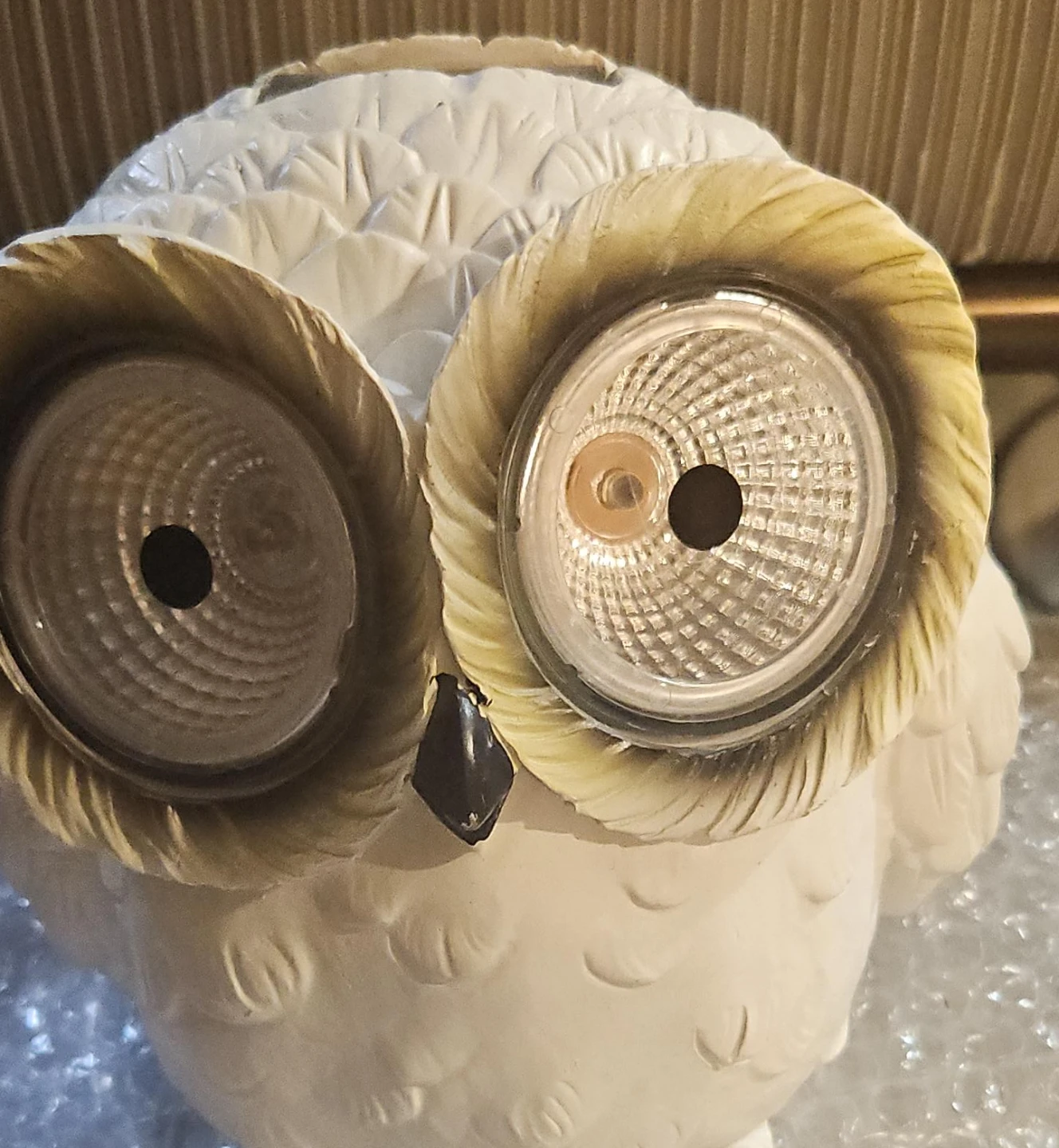 White Owl Solar Garden Light