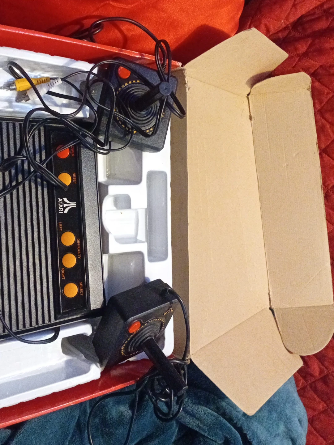 Atari Video Computer System Console with Joysticks