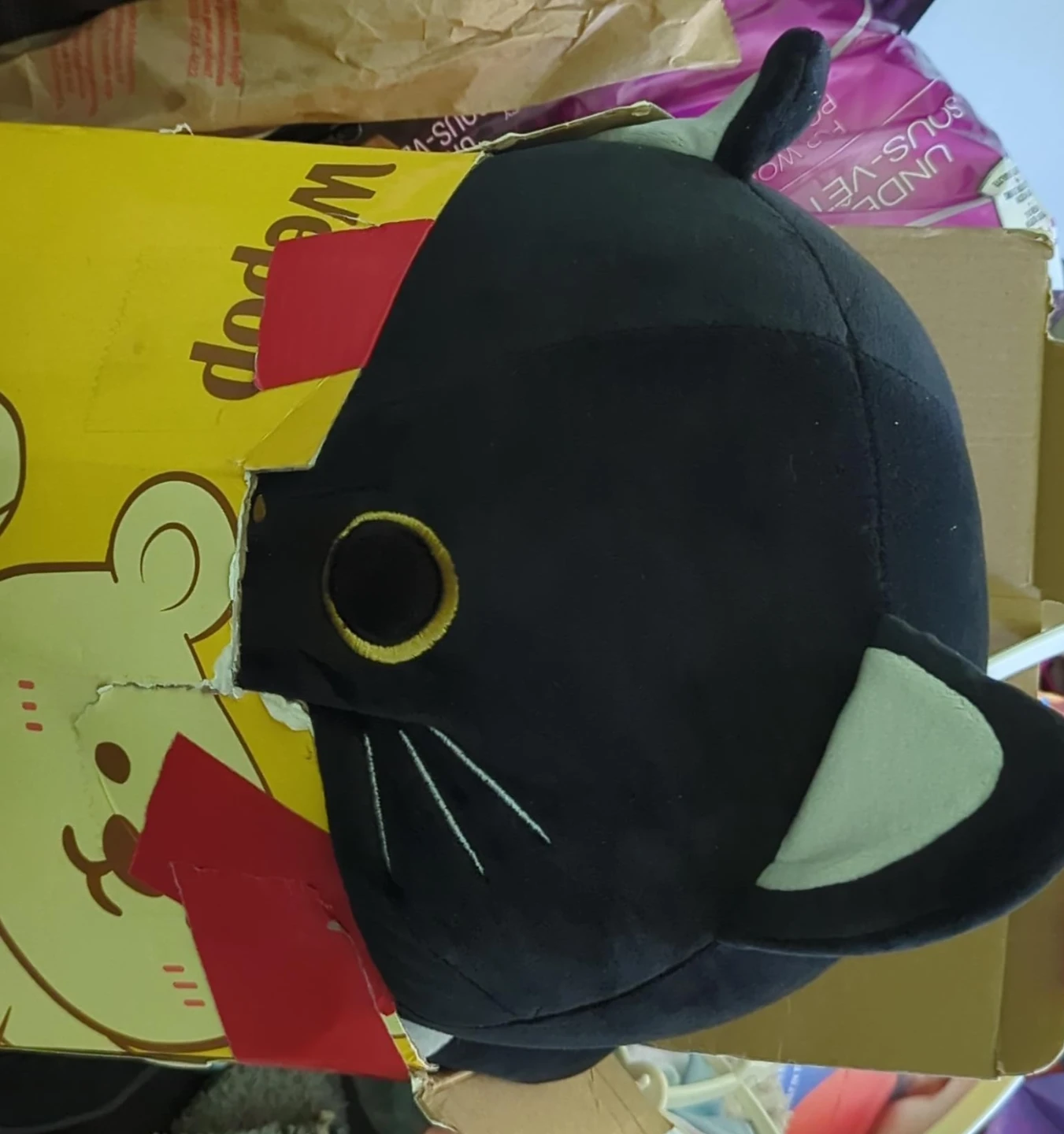 Wepop Black Cat Plush