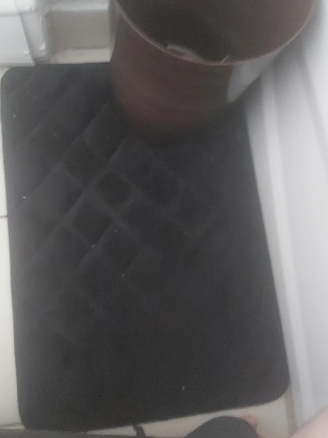 Black Bath Mat