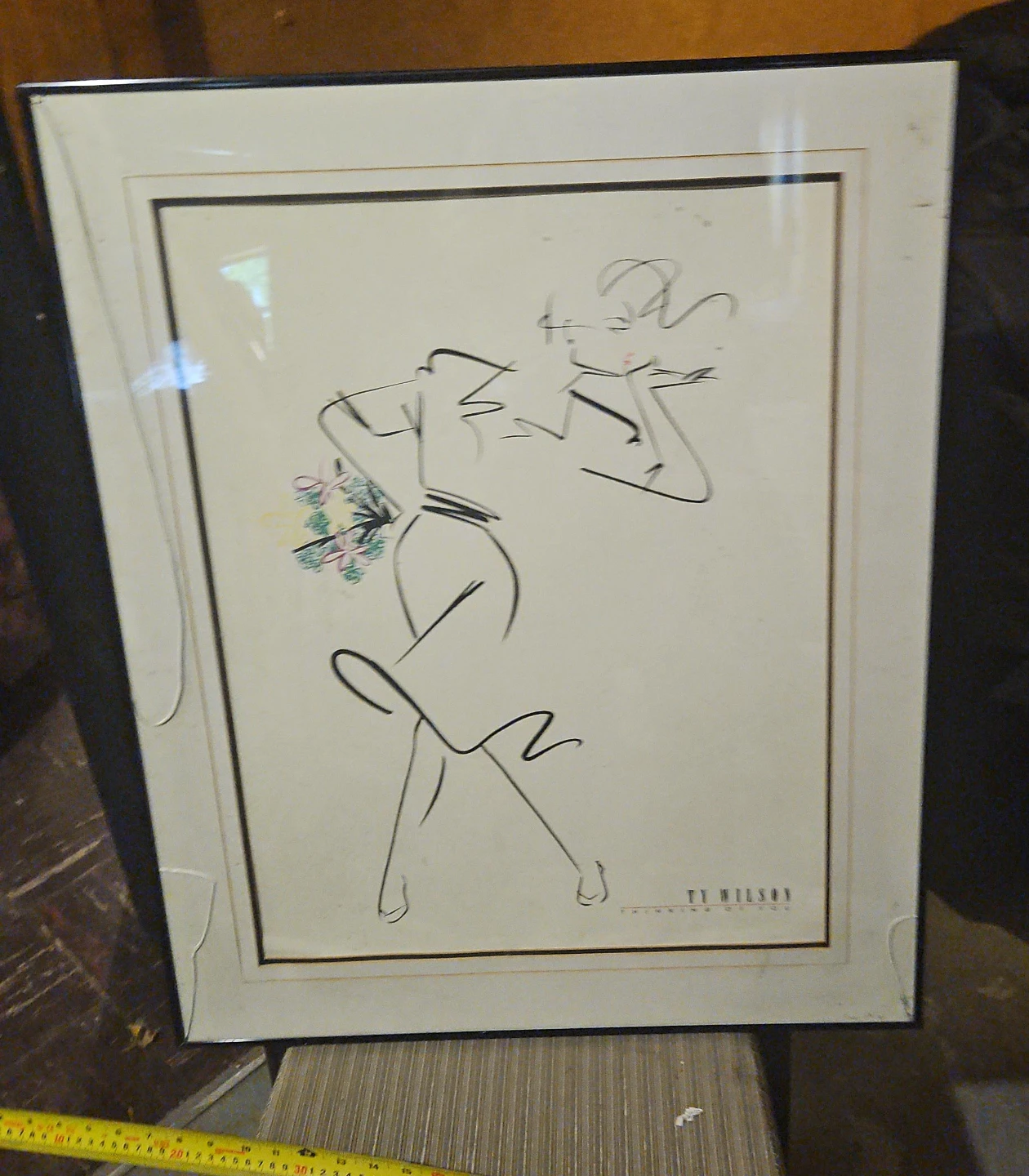 Ty Wilson "Thinking Of You" Framed Art Print
