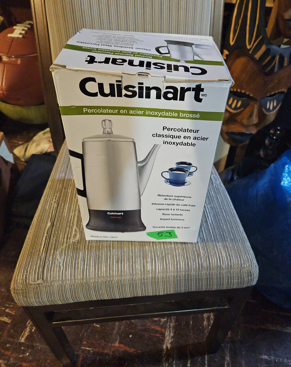 Cuisinart Classic Stainless Steel Percolator