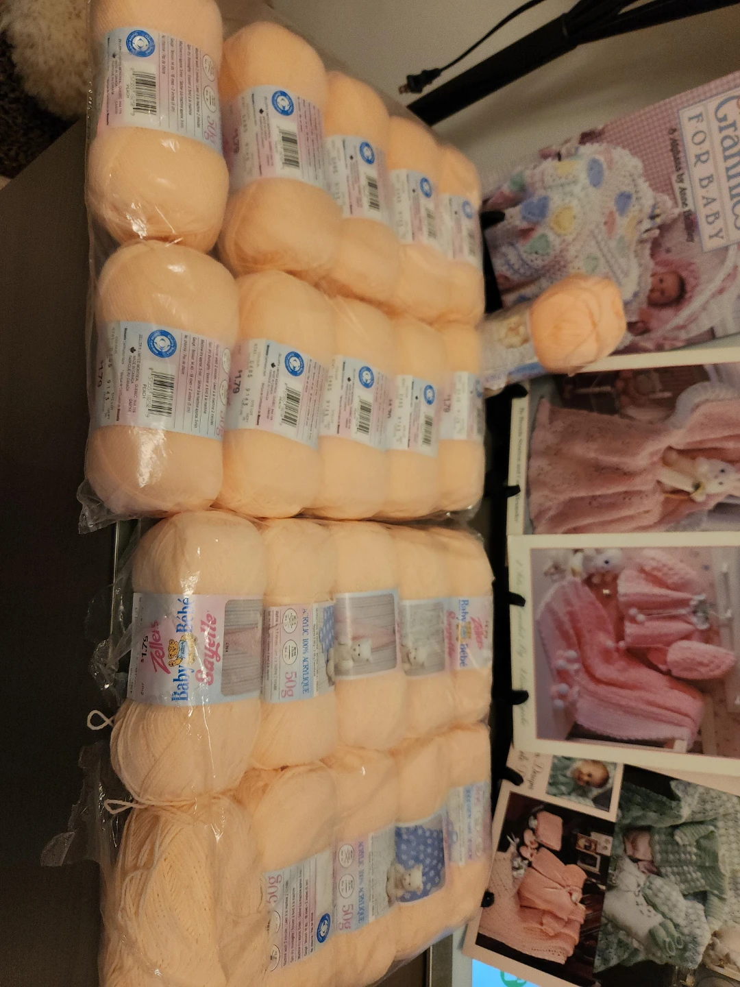 Baby Bébé Sayelle Acrylic Yarn - Peach