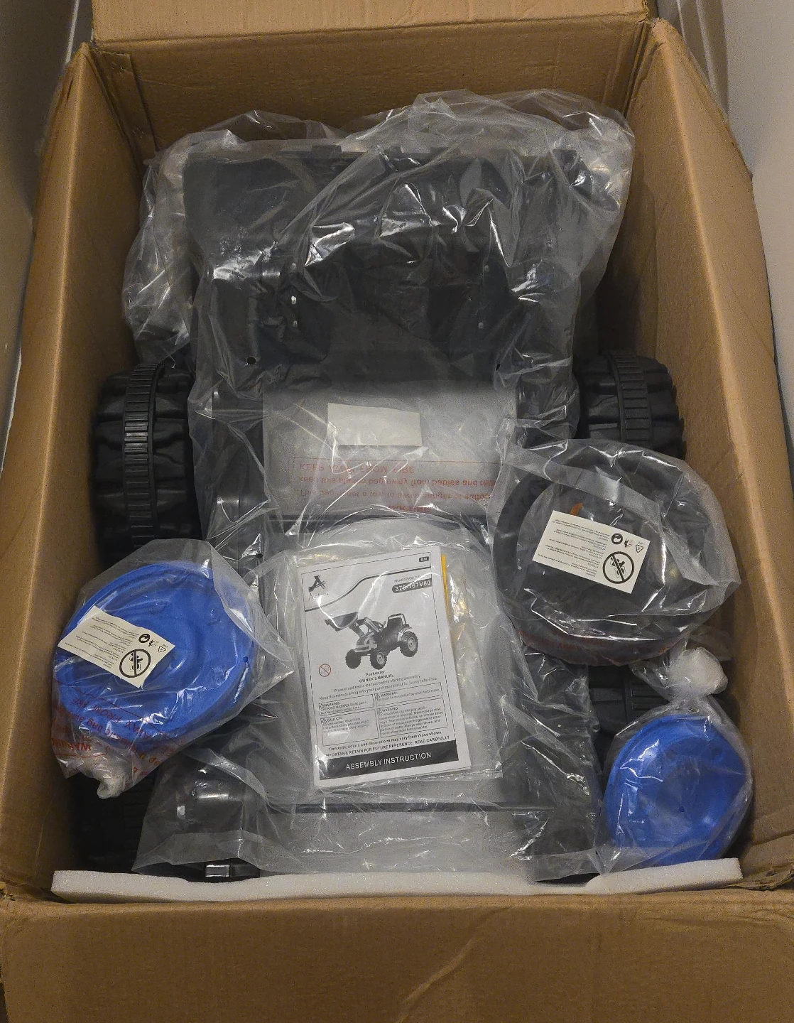 Pushdozer Ride-On Toy Assembly Kit