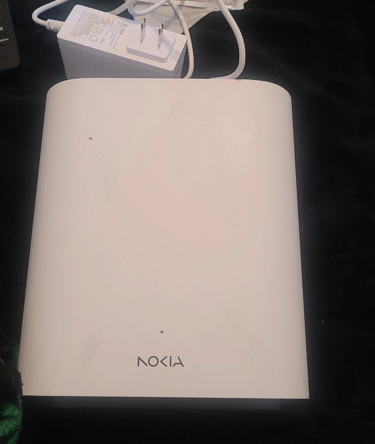 Nokia White Router/Gateway with Power Adapter