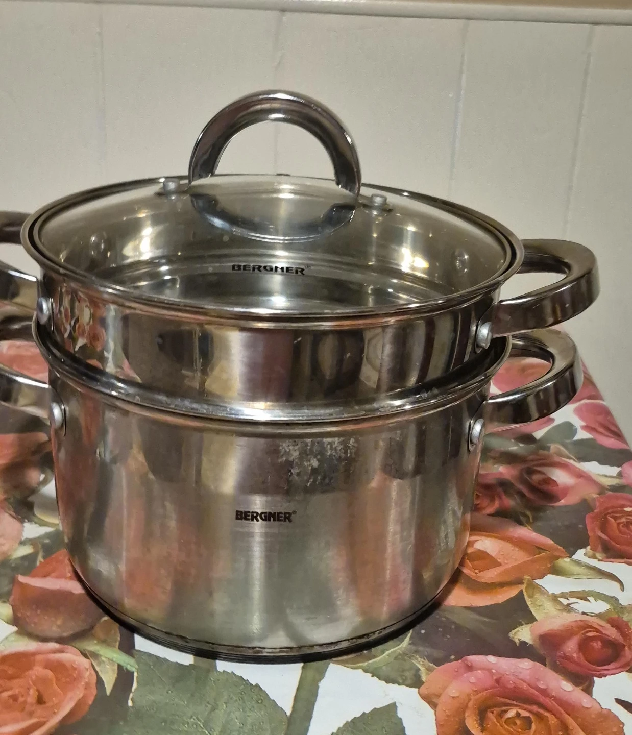 Bergner Steamer Pot, inside clean