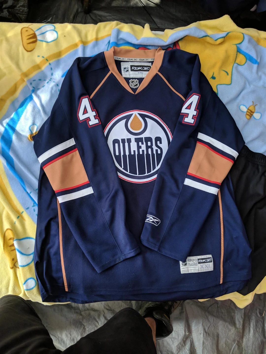 Reebok Edmonton Oilers Hockey Jersey Size XXL
