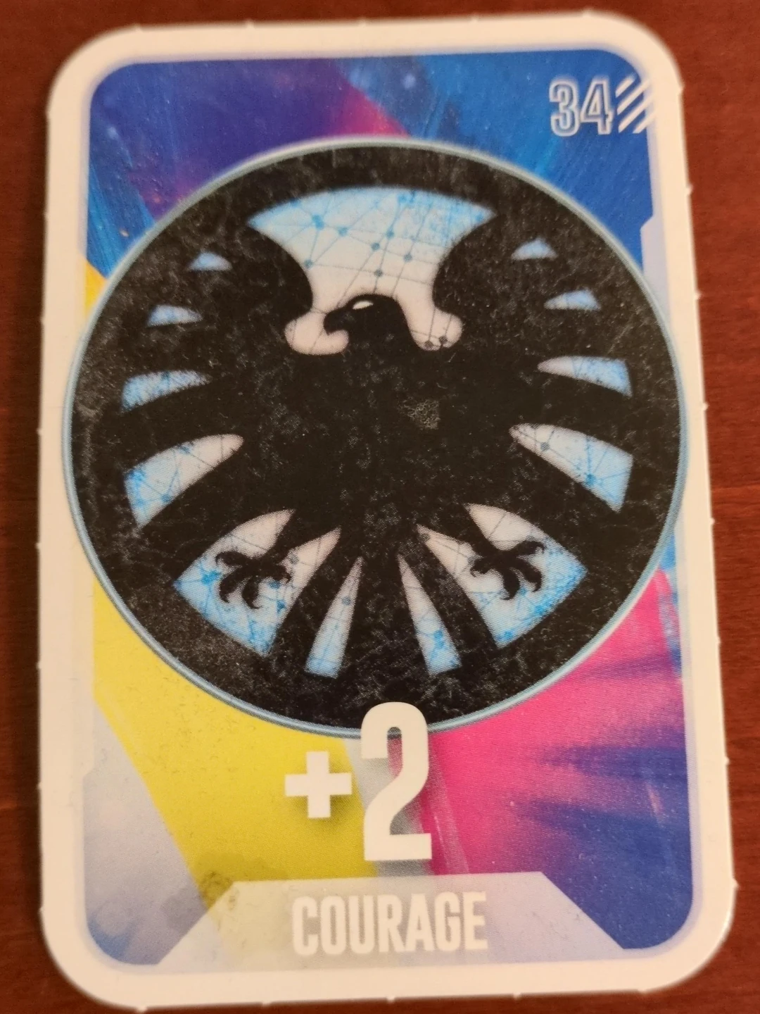 Marvel SHIELD Courage Card