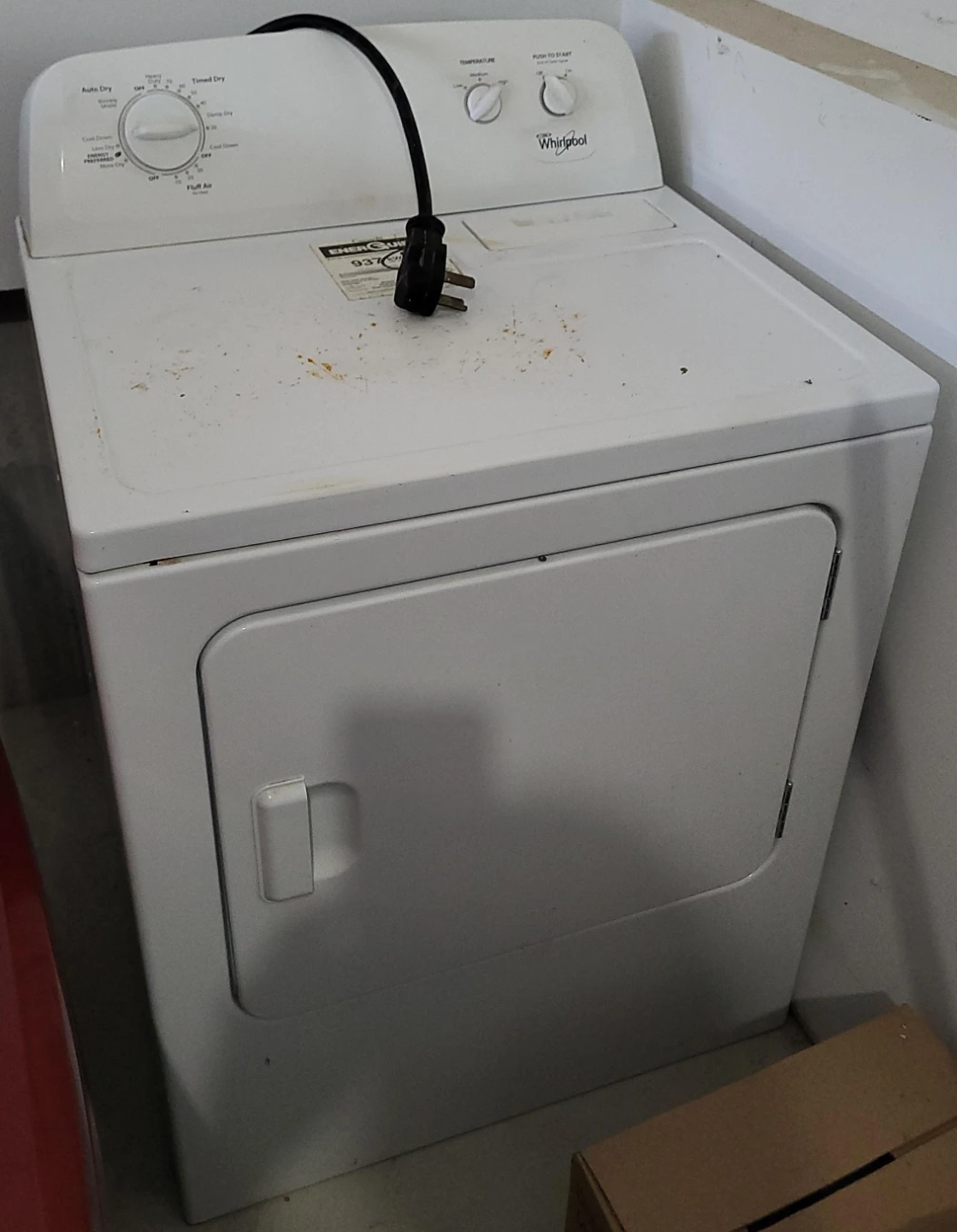 Whirlpool Electric Clothes Dryer