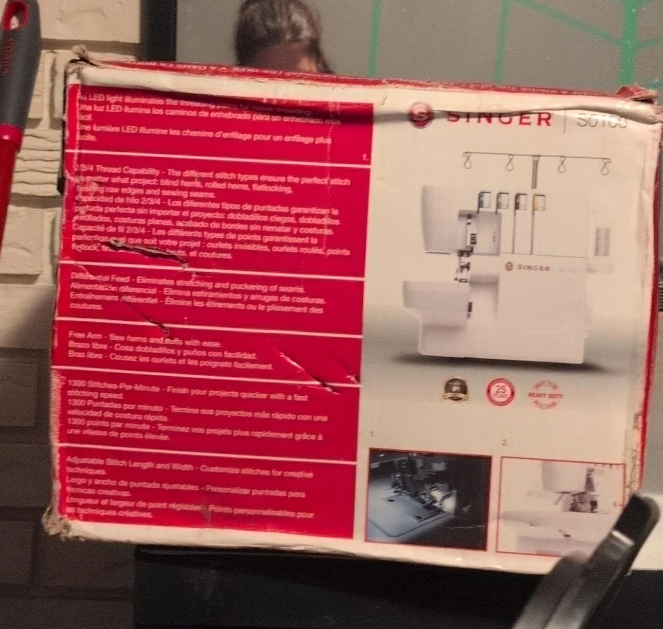 Singer SO100 Serger Sewing Machine