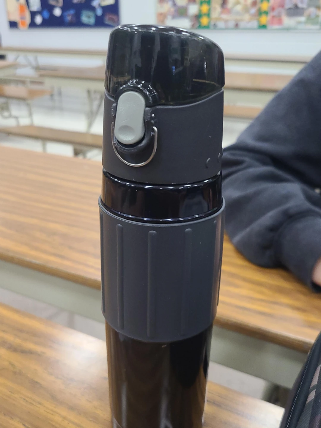 Black Stainless Steel Travel Tumbler