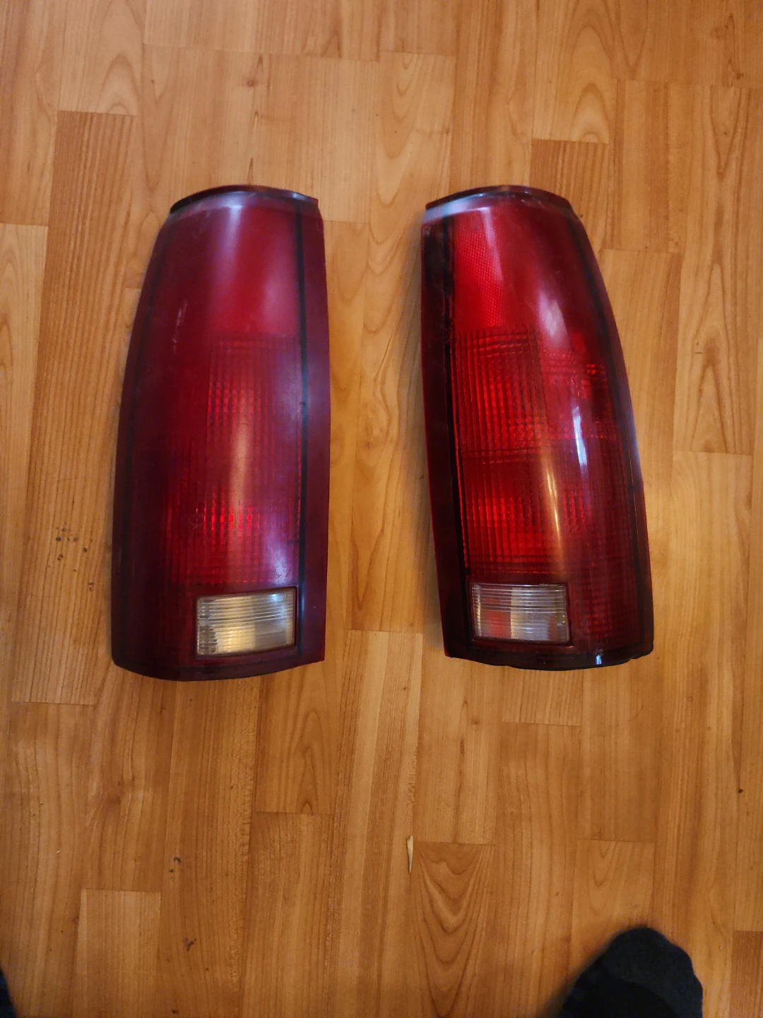 Pair of Red Tail Lights for a 80's Chevy