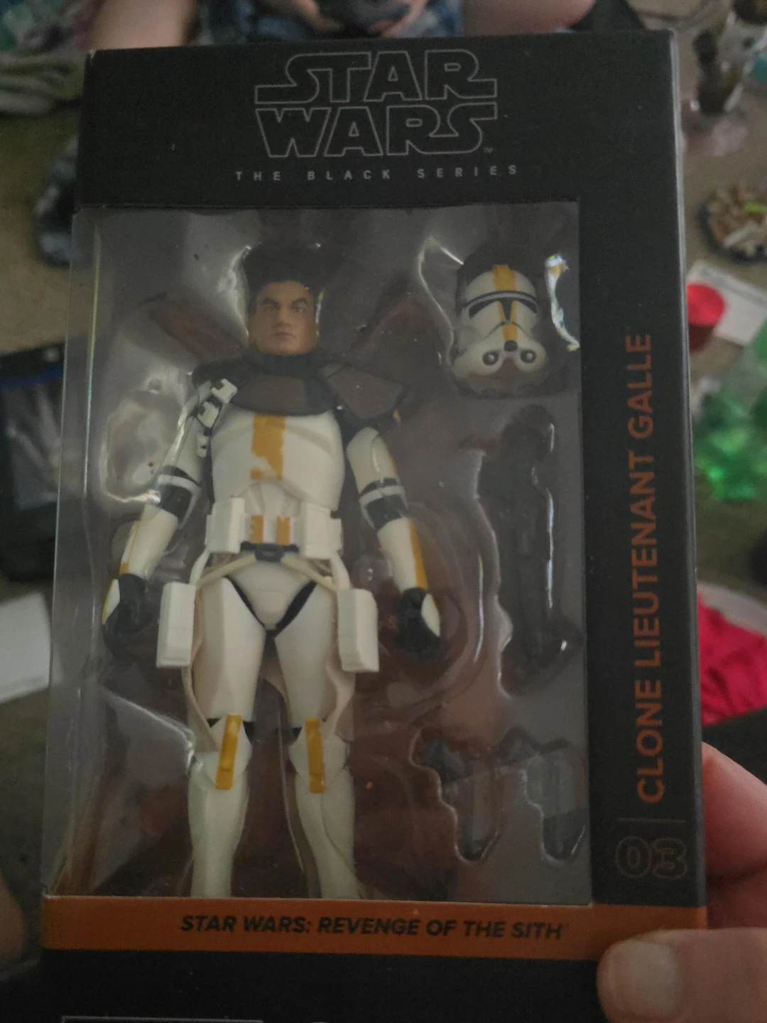 Star Wars The Black Series Clone Lieutenant Galle Action Figure