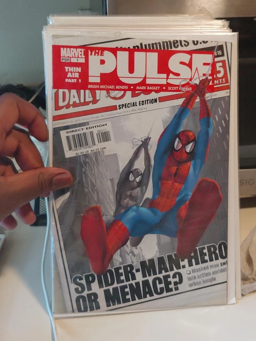 Marvel The Pulse Comic Issue #1 - Spider-Man: Hero or Menace?