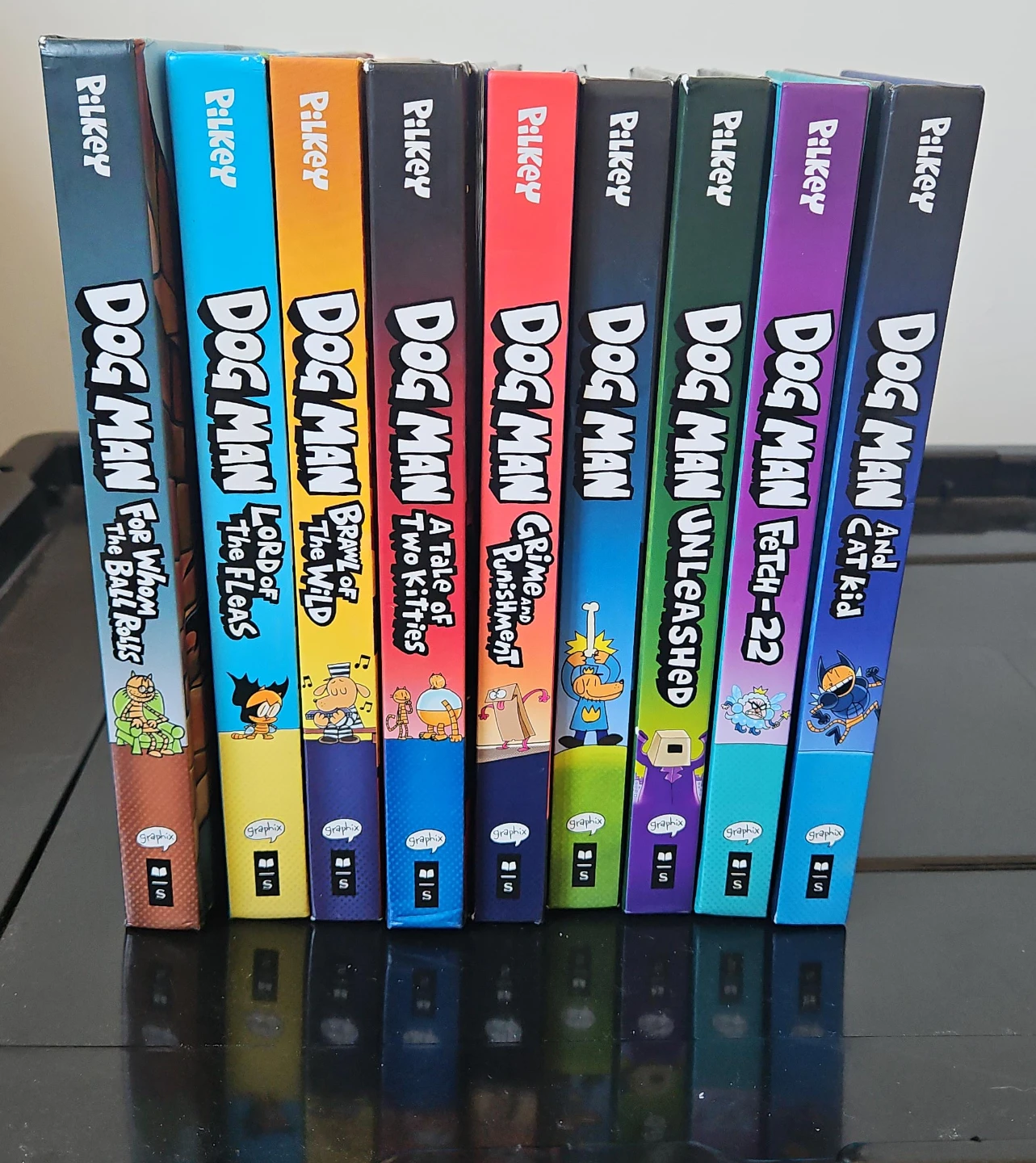 Dog Man Book Series by Dav Pilkey