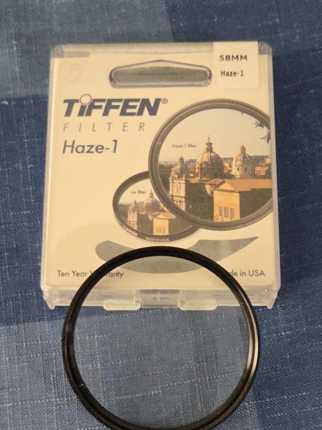 Tiffen 58MM Haze-1 Filter