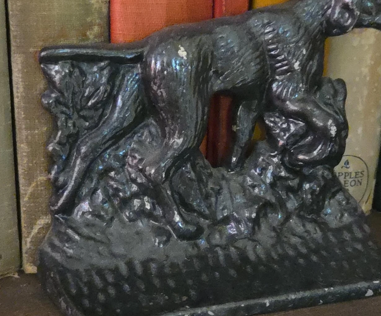 Vintage Dog Bookend
