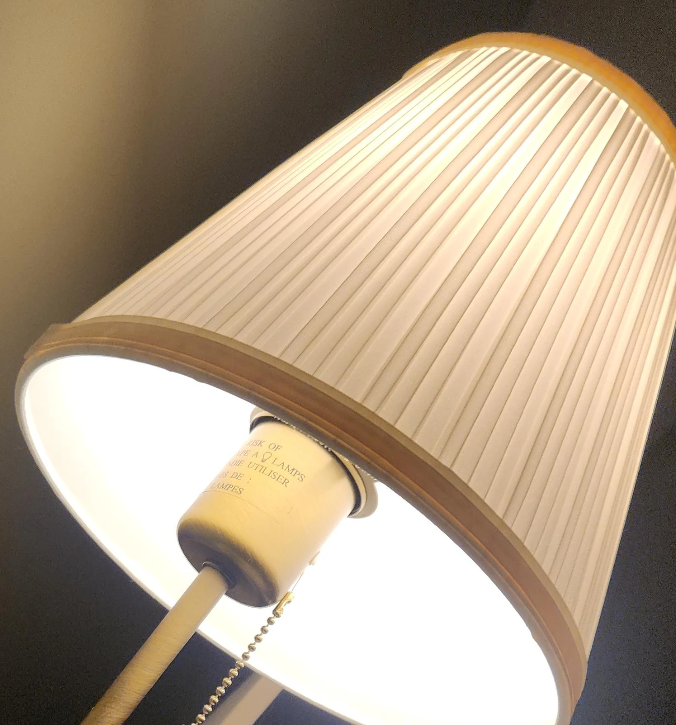 Pleated Lamp Shade