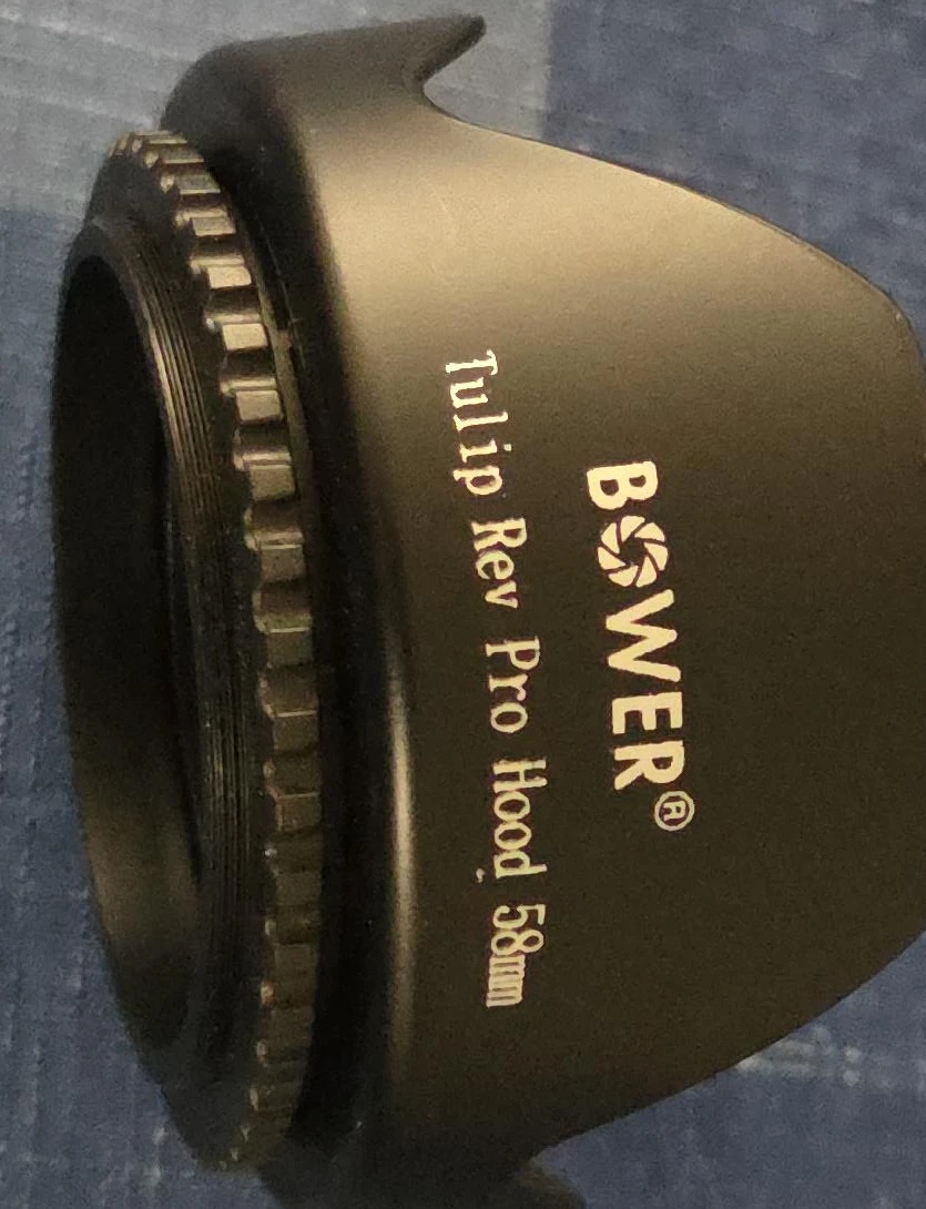 BOWER Tulip Rev Pro Hood 58mm
