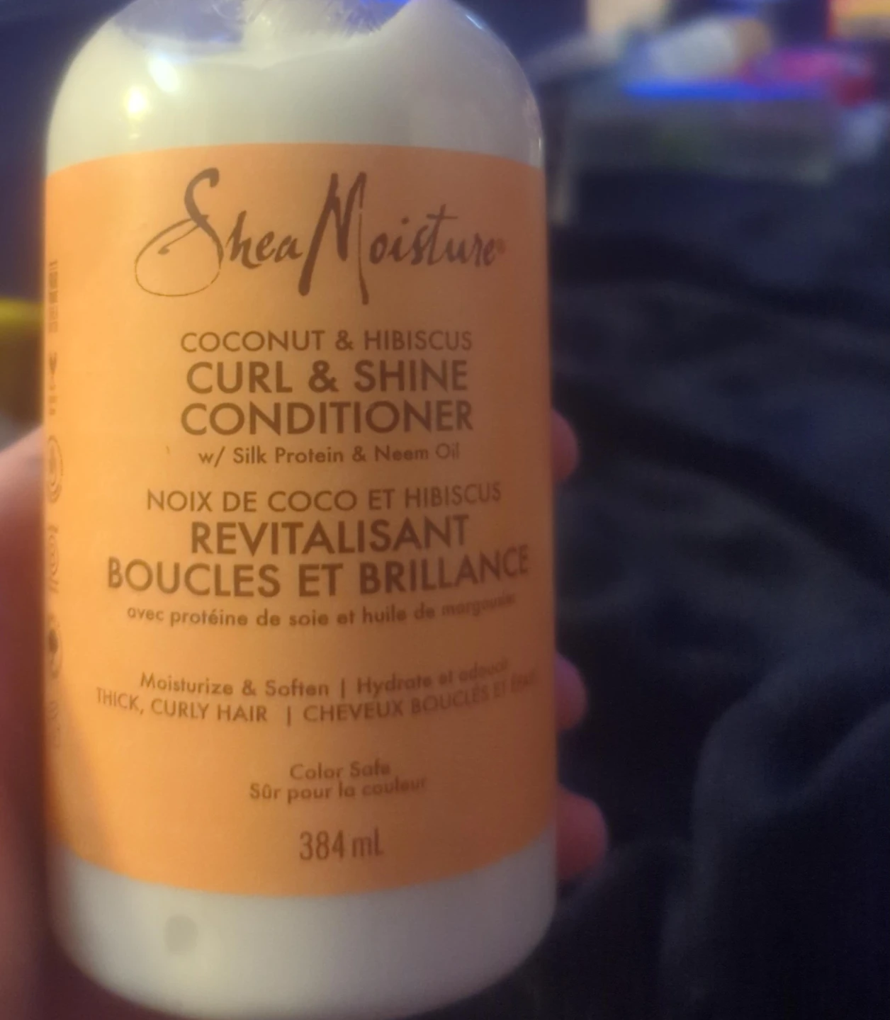 Shea Moisture Coconut & Hibiscus Curl & Shine Conditioner 384 ml