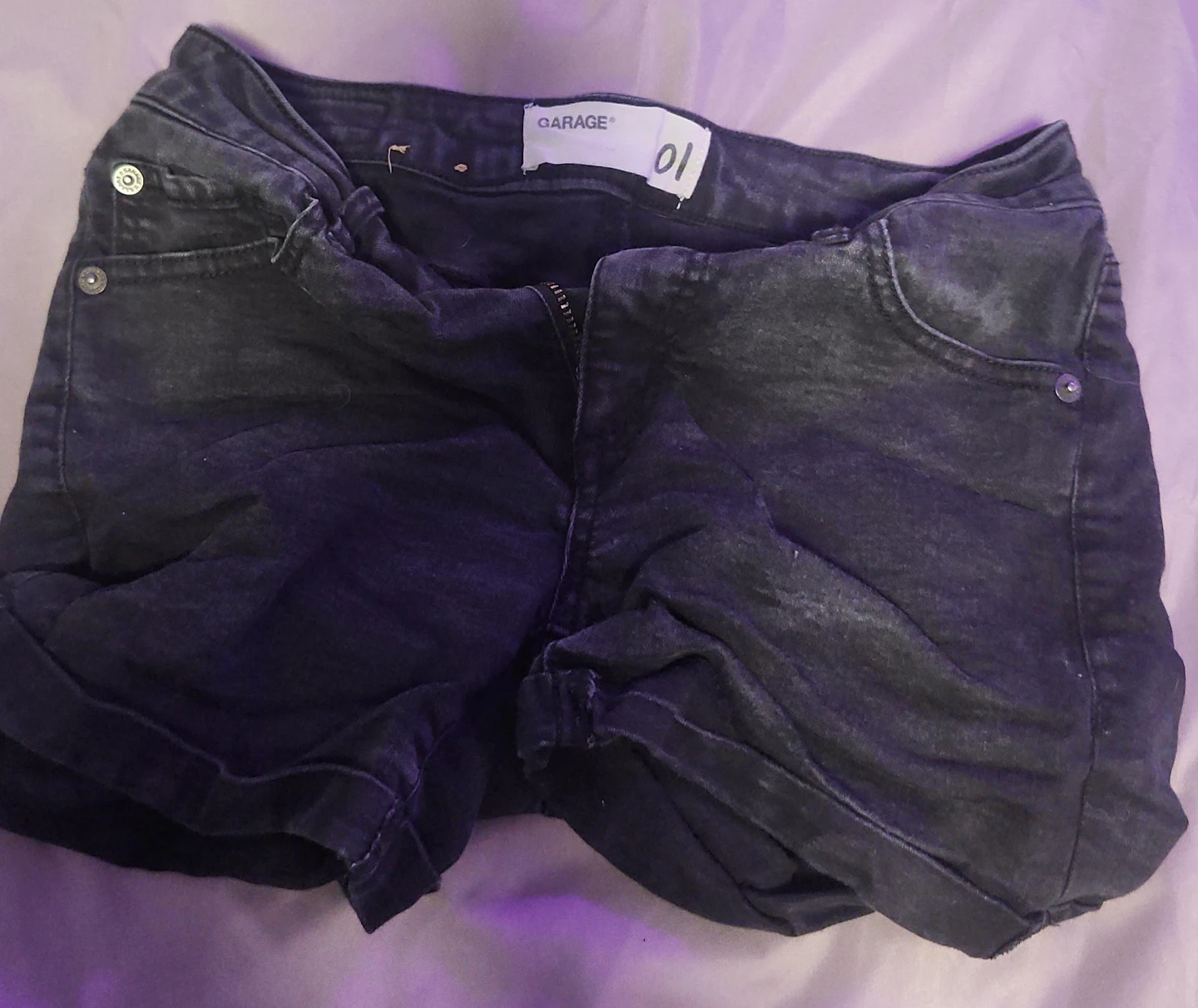 Garage Denim Shorts