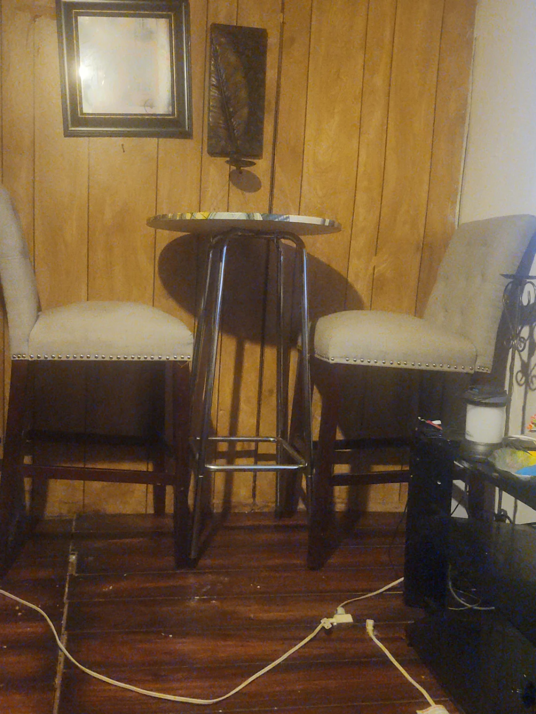 Bar Stools and Table Set