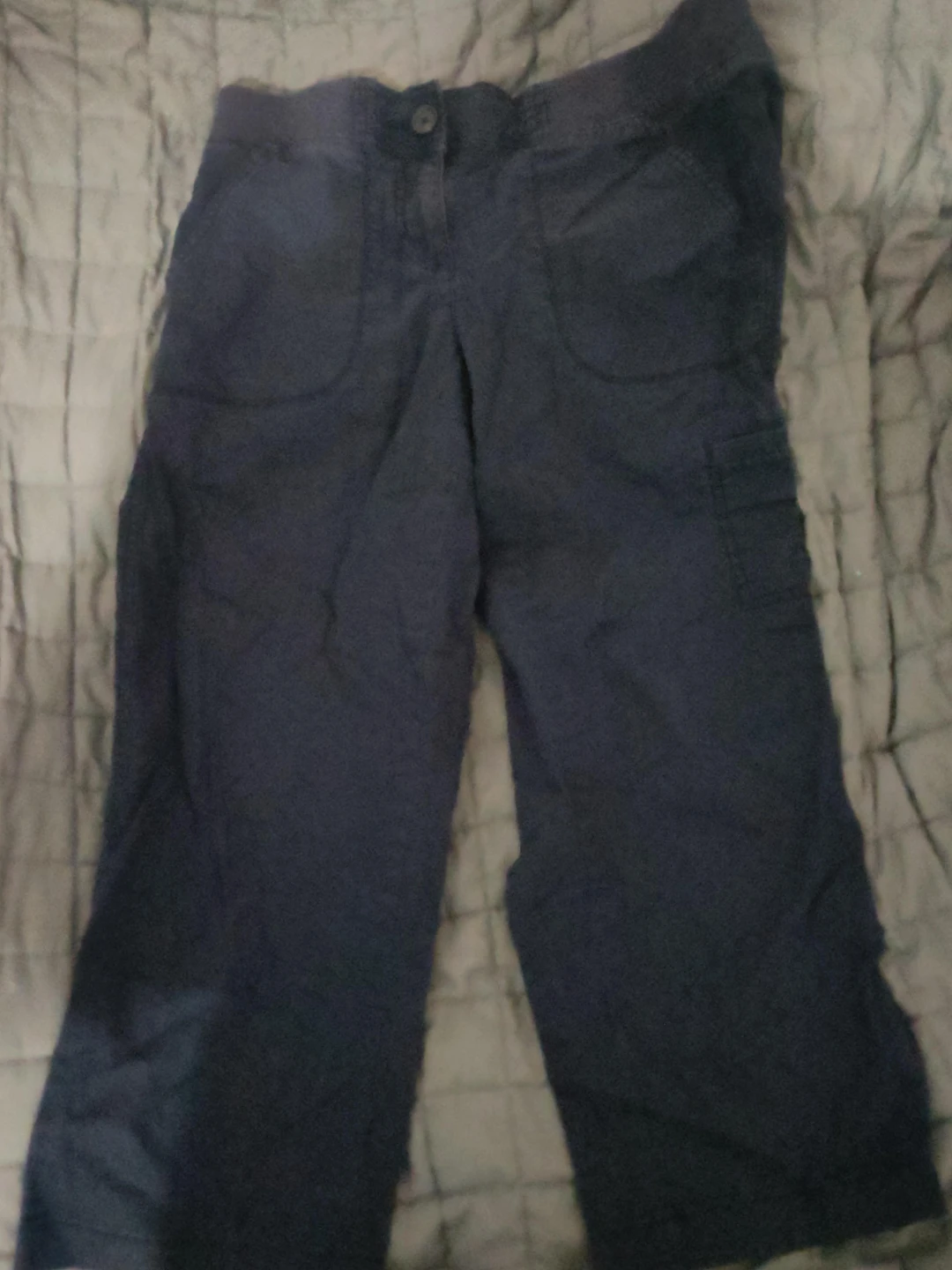 Navy Blue Capris