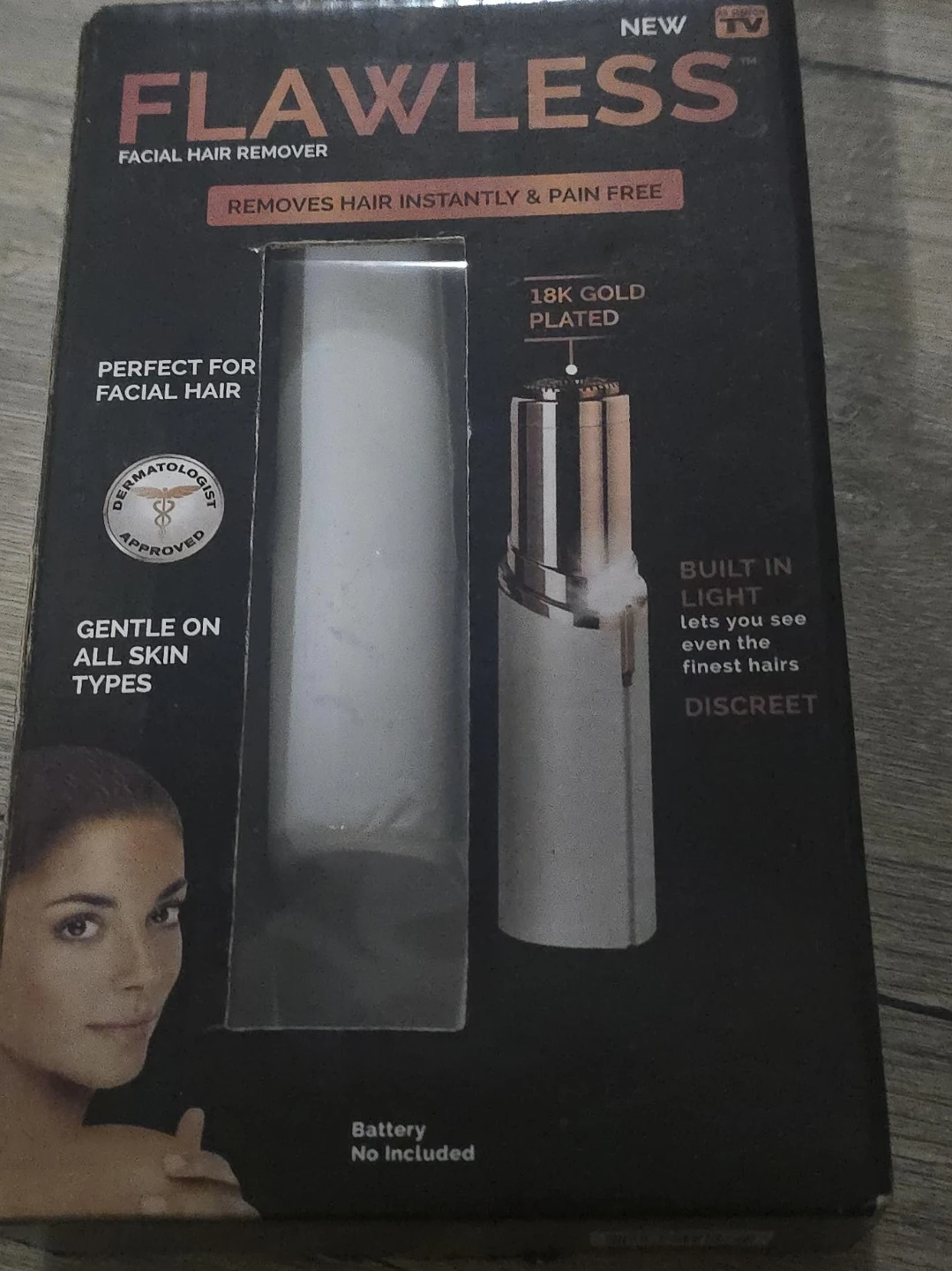 NEW Flawless Facial Hair Remover