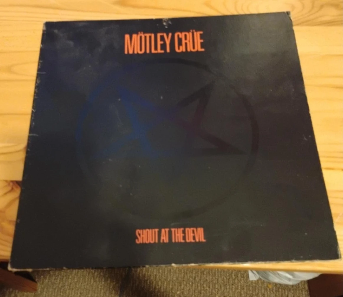 Mötley Crüe Shout At The Devil Vinyl Record