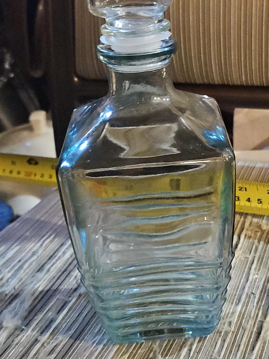 Jade 800ml Glass Decanter Bottle