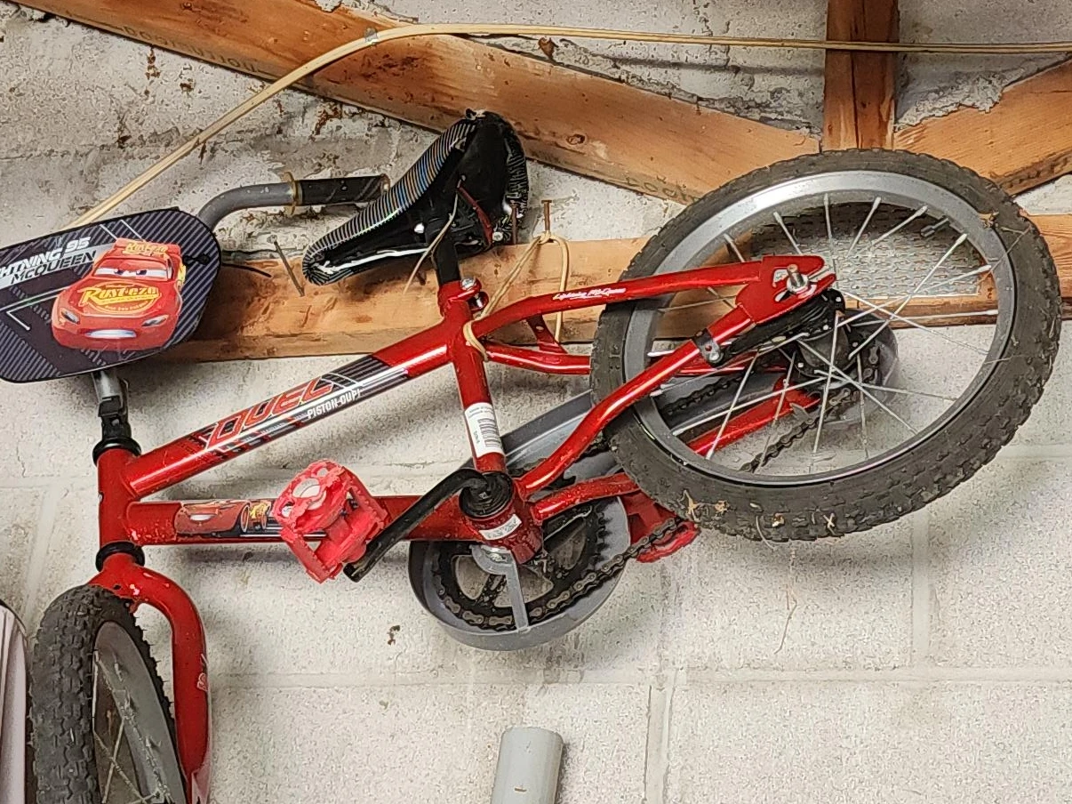 Kids' Red McQueen BMX Bike