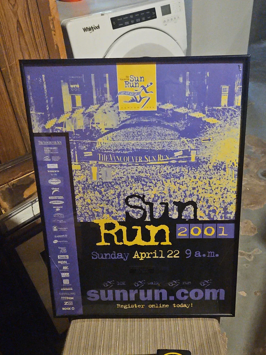 The Vancouver Sun Run 2001 Poster