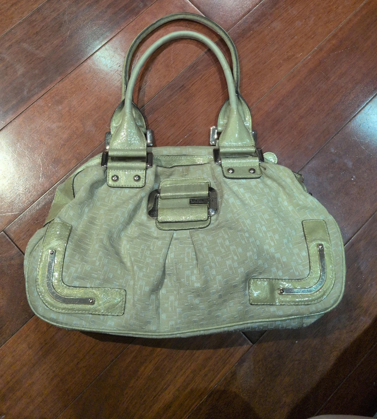 Vintage Guess Satchel Handbag Y2K