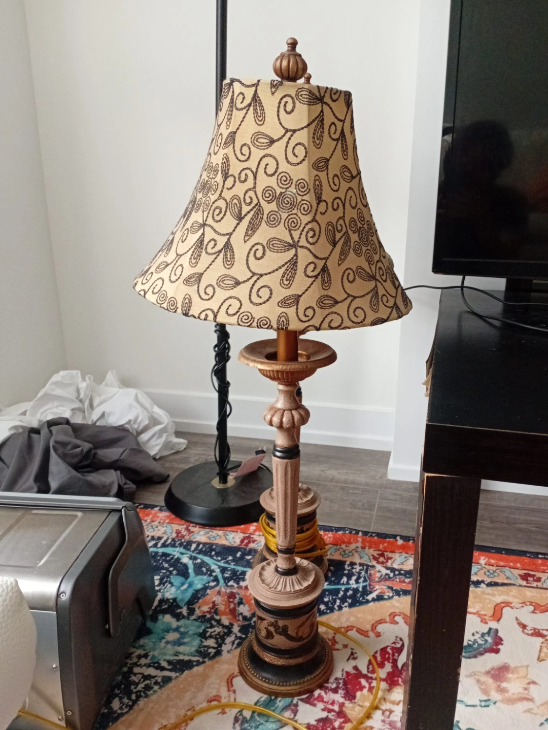 Lamps with Decorative Shades (Set of 2)