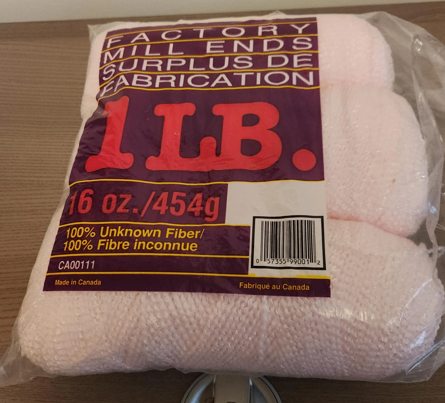 Factory Mill Ends Yarn 1 LB Pink