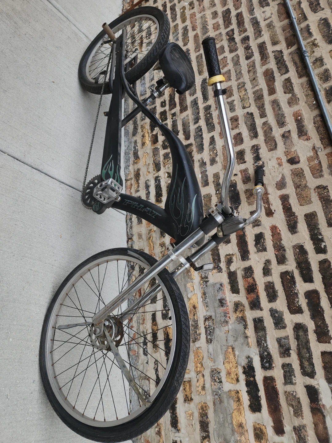 PHAT custom chopper style bicycle